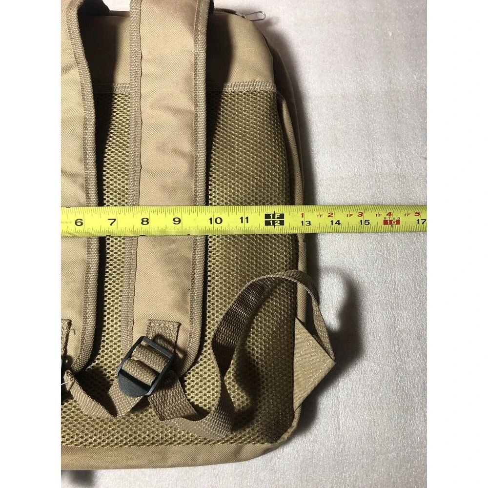 NRA-ILA Logo Tactical Canvas Backpack Military Tan/Kahki N New
